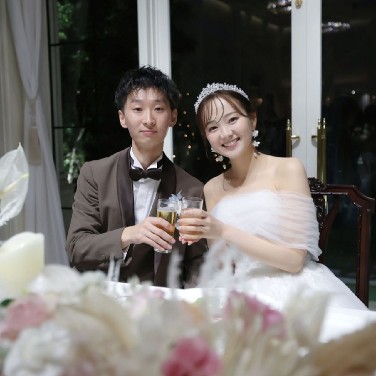 披露宴パーティのカバー写真