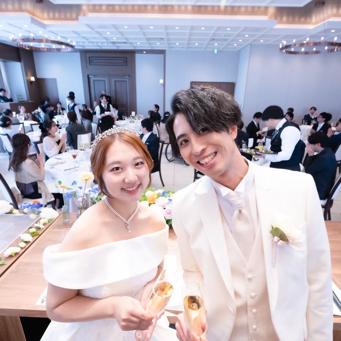 ラグナヴェール東京で挙げたnakopuさんの結婚披露宴・挙式カバー写真0枚目