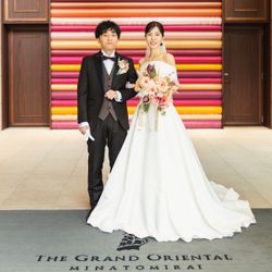 グランドオリエンタル みなとみらい（THE GRAND ORIENTAL MINATOMIRAI）で挙げたsn__wdさんの結婚披露宴・挙式カバー写真3枚目