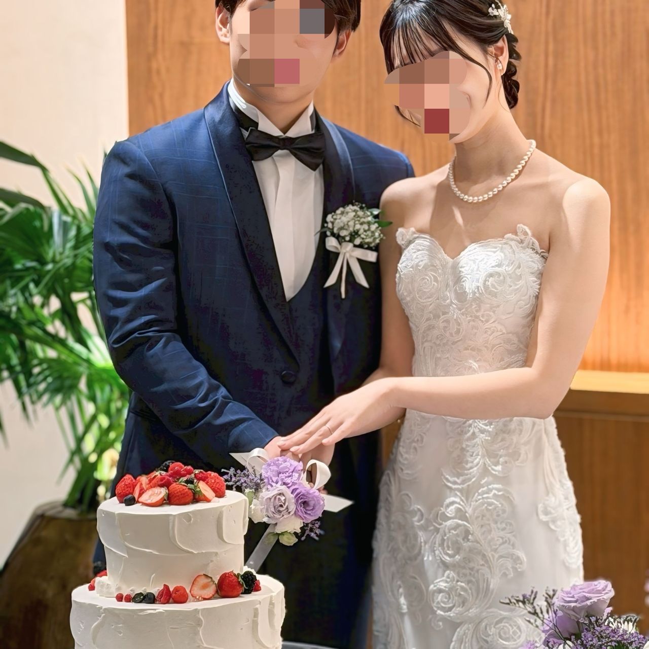披露宴パーティのカバー写真