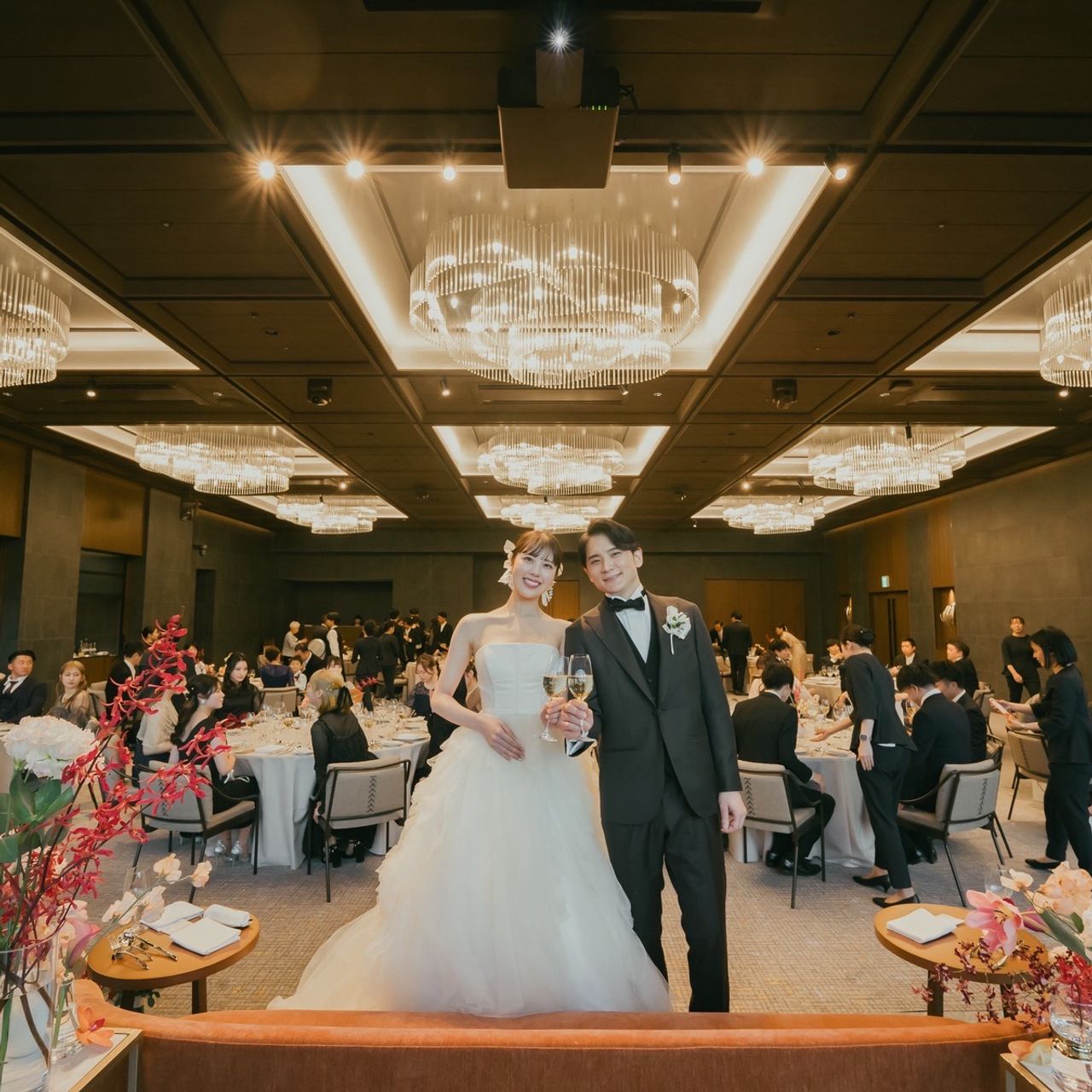 披露宴パーティのカバー写真