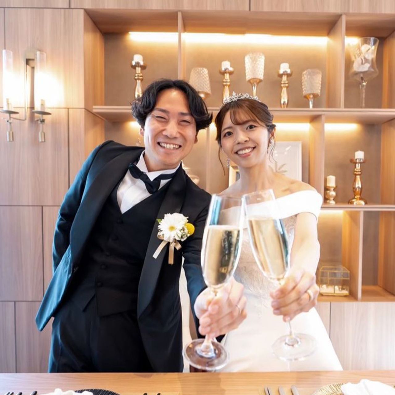 披露宴パーティのカバー写真