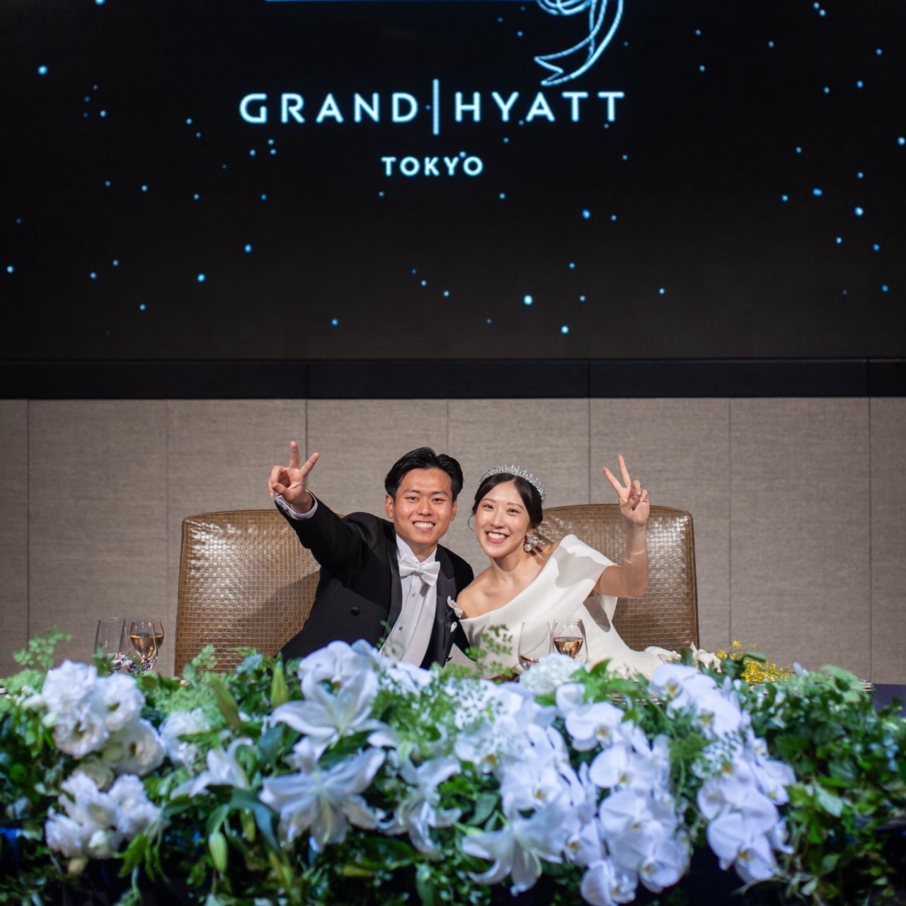 披露宴パーティのカバー写真