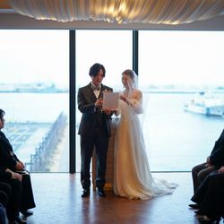 BAYSIDE GEIHINKAN VERANDA minatomiraiで挙げたmi_wd0217さんの結婚披露宴・挙式カバー写真1枚目