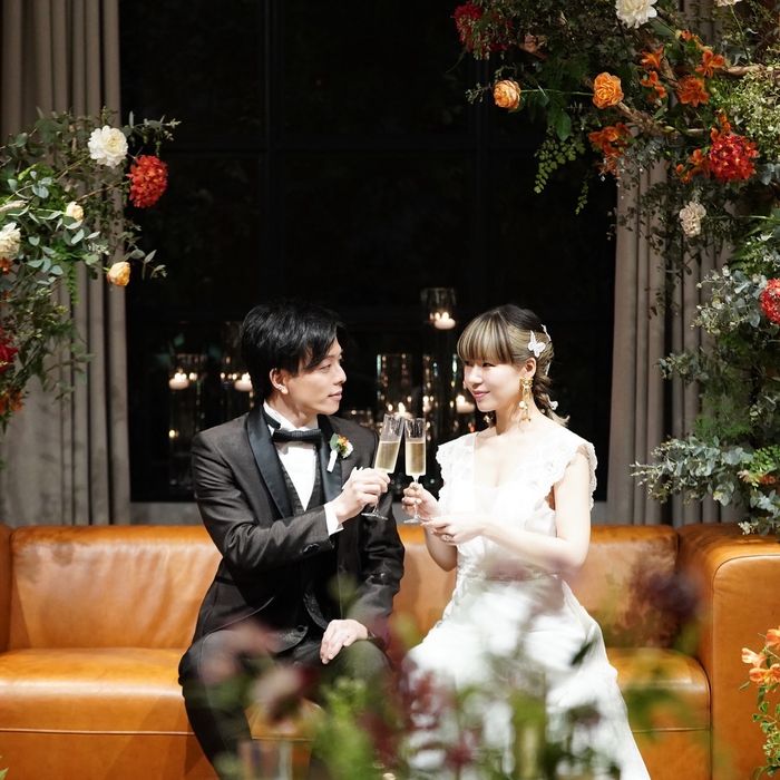 ぽんさんの披露宴・挙式カバー写真