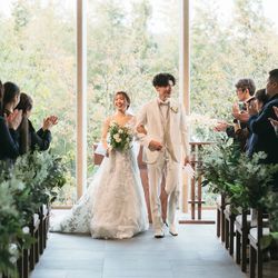 WeGreen RESORTで挙げたRikako._.さんの結婚披露宴・挙式カバー写真1枚目