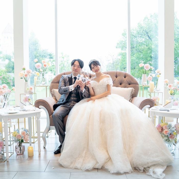 mariko_.wedding._さんの披露宴・挙式カバー写真