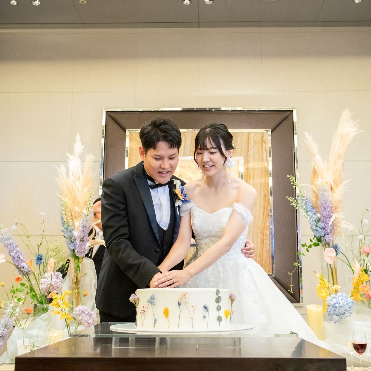 披露宴パーティのカバー写真