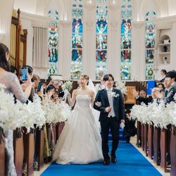 アニヴェルセル ヒルズ横浜で挙げたnats_umi05さんの結婚披露宴・挙式カバー写真1枚目