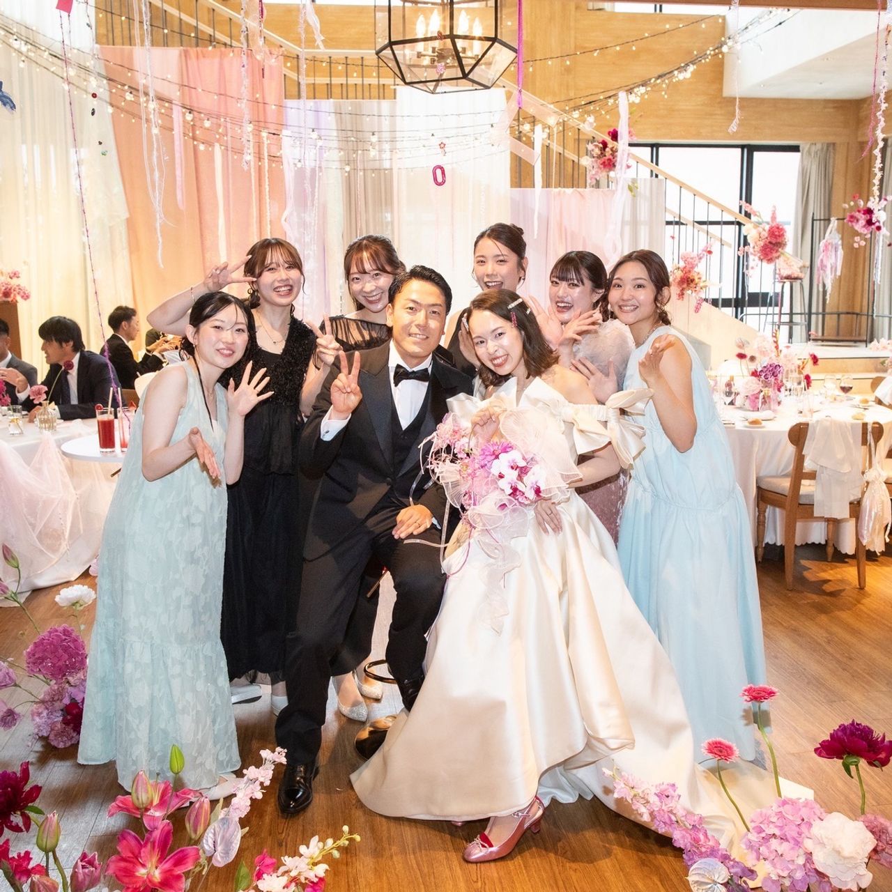 披露宴パーティのカバー写真
