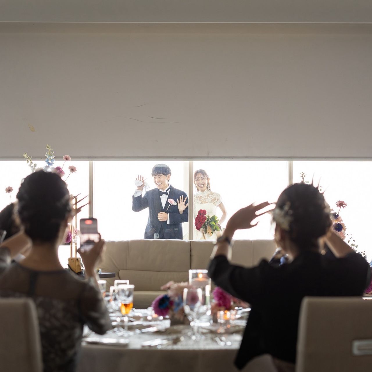 披露宴パーティのカバー写真