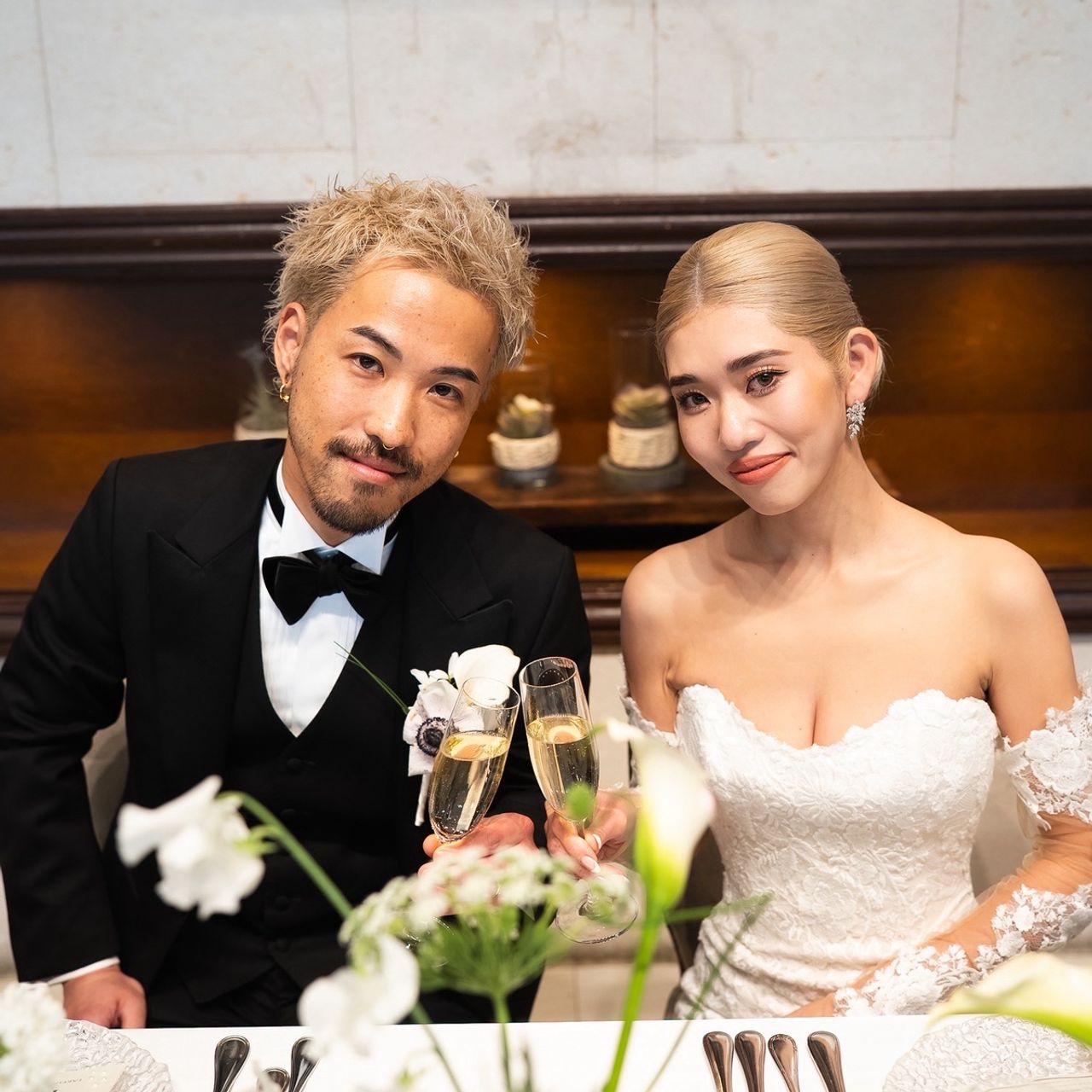 披露宴パーティのカバー写真