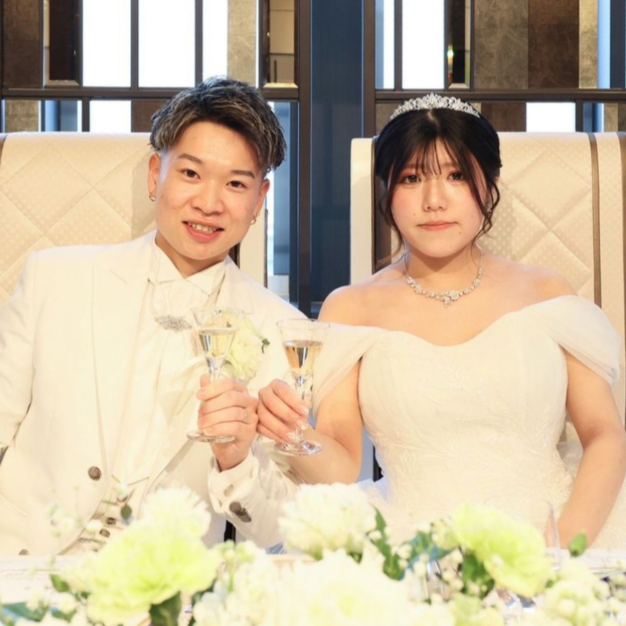 披露宴パーティのカバー写真