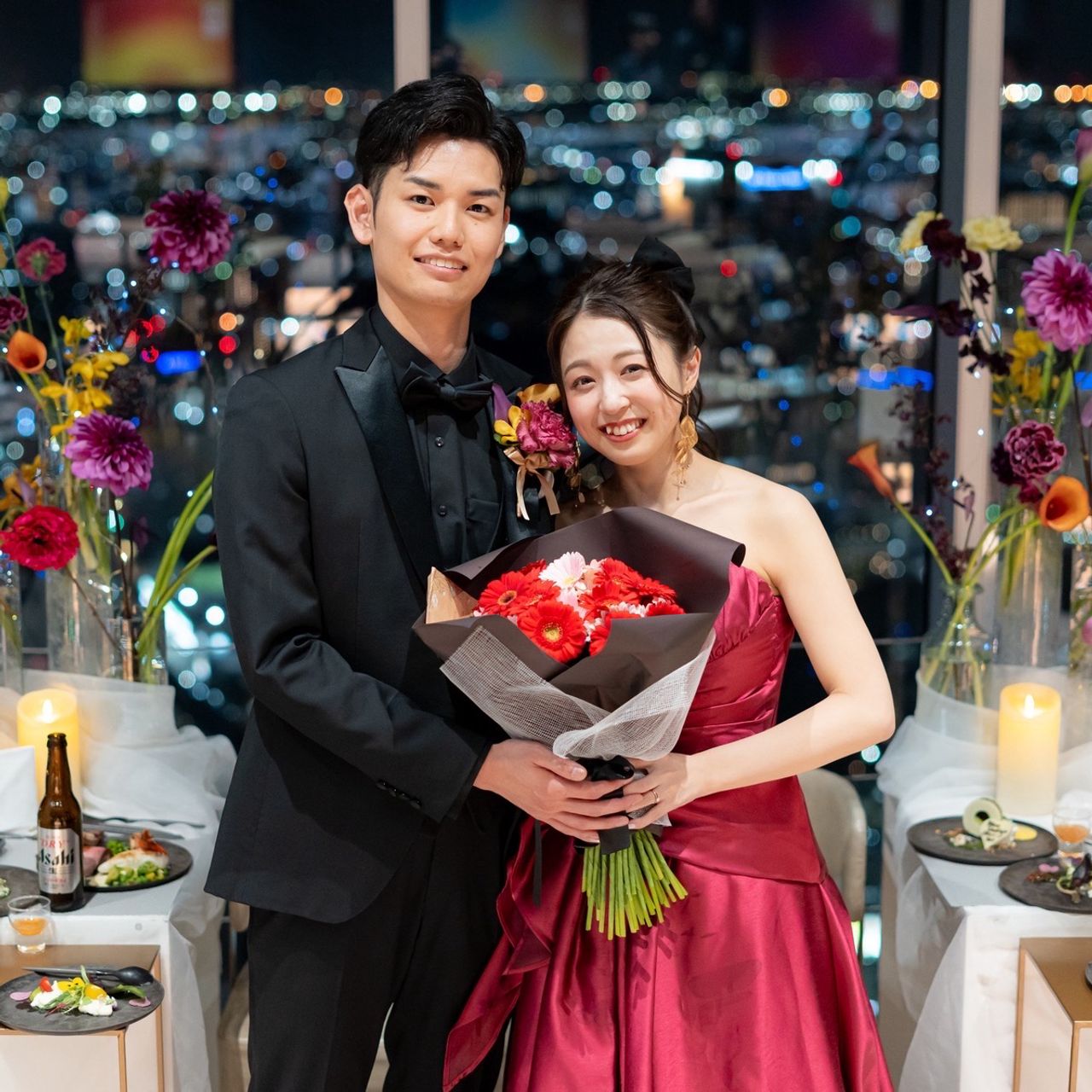 披露宴パーティのカバー写真