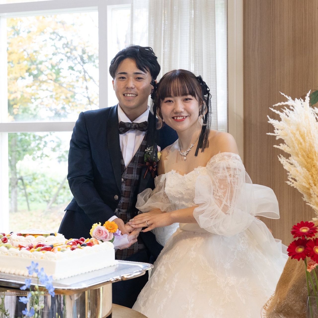 披露宴パーティのカバー写真