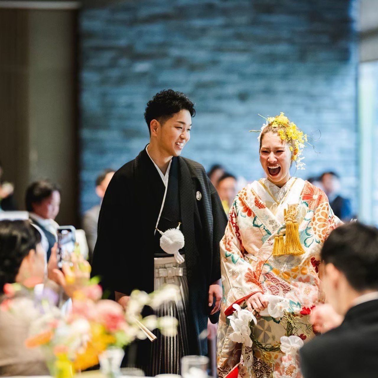 披露宴パーティのカバー写真