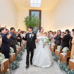 ブランレヴュー宇都宮アクアテラスで挙げたririsa_wdさんの結婚披露宴・挙式カバー写真1枚目