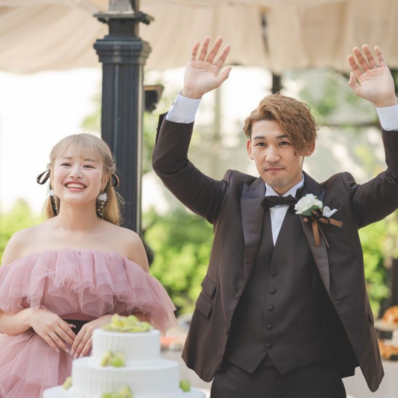 披露宴パーティのカバー写真