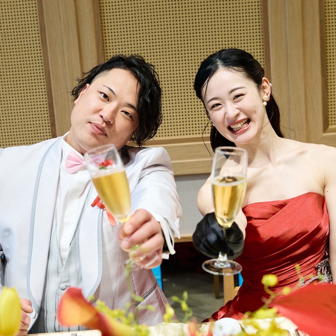 披露宴パーティのカバー写真