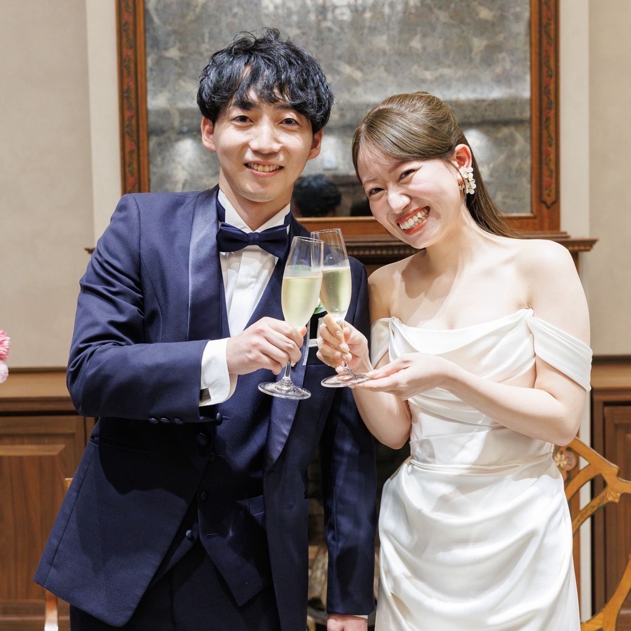 披露宴パーティのカバー写真