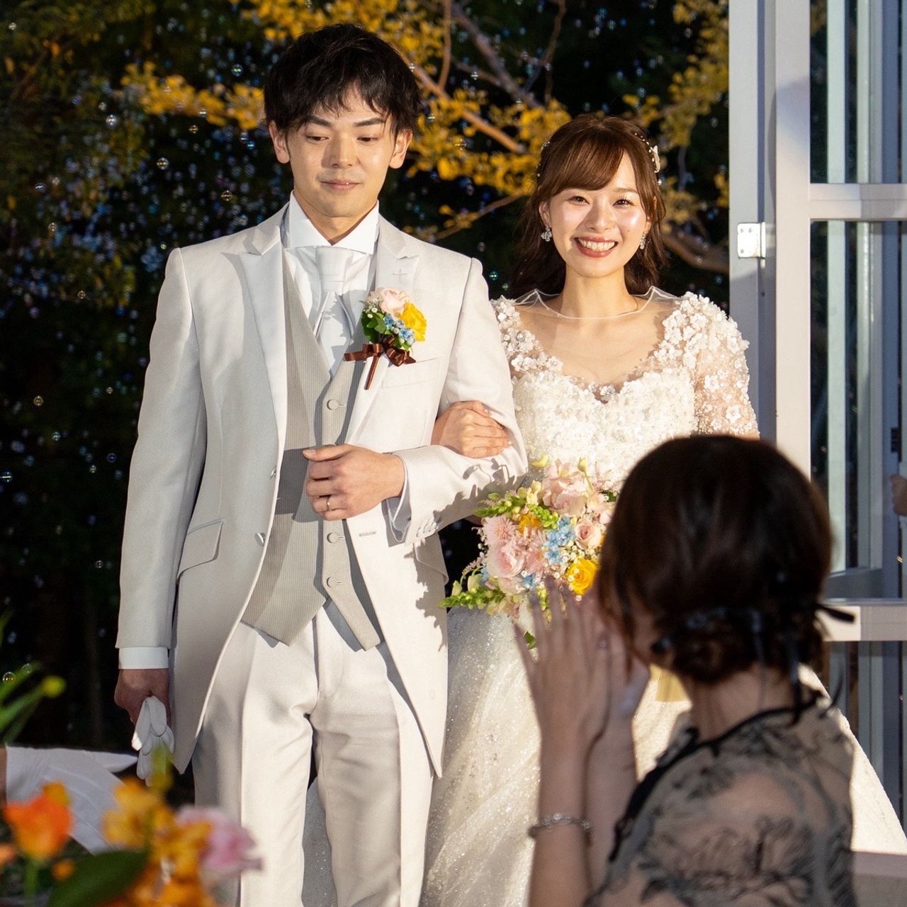 披露宴パーティのカバー写真