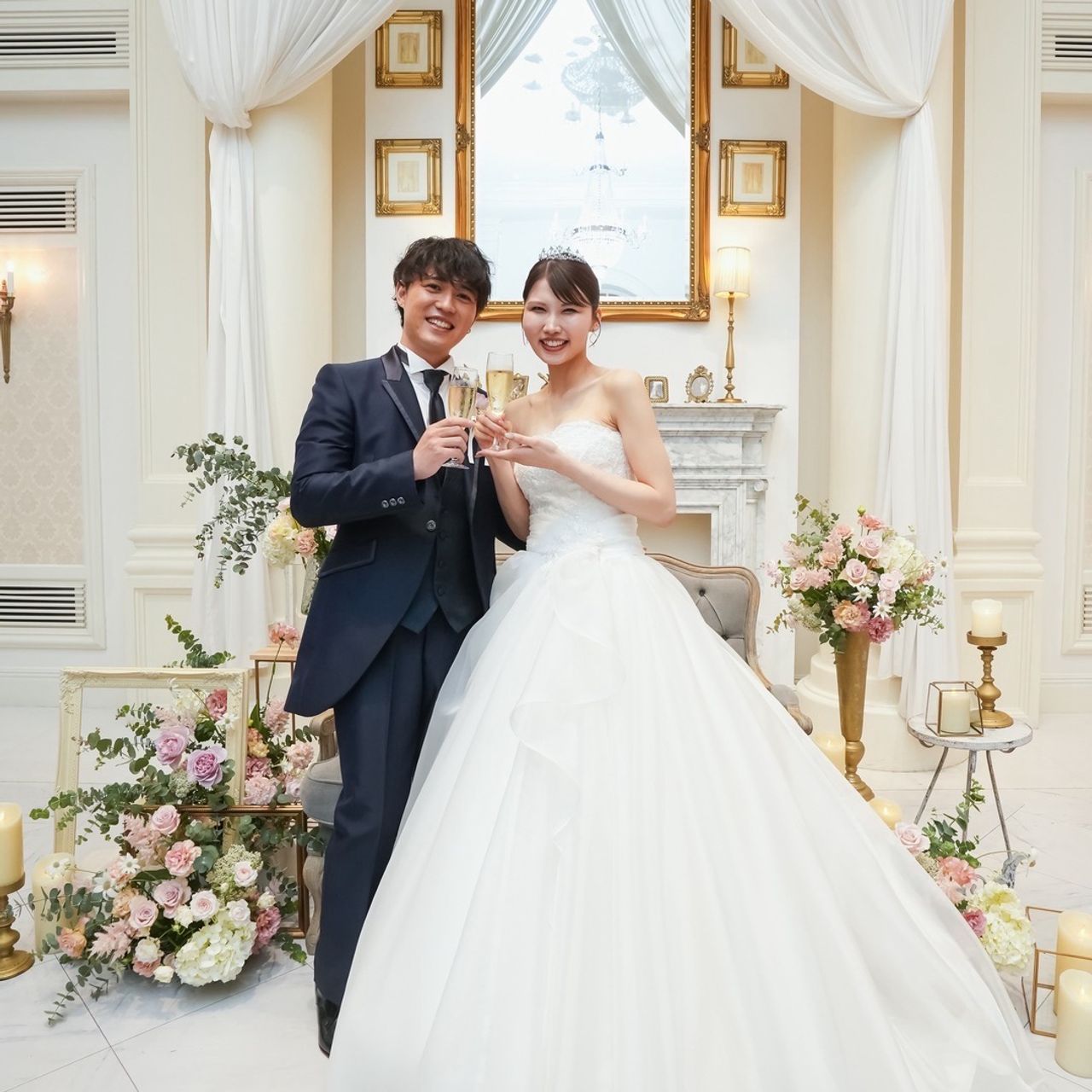 披露宴パーティのカバー写真