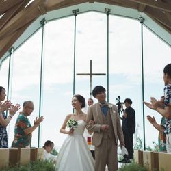 瀬良垣島教会/アールイズ・ウエディングで挙げたkao_1027_wdさんの結婚披露宴・挙式カバー写真1枚目
