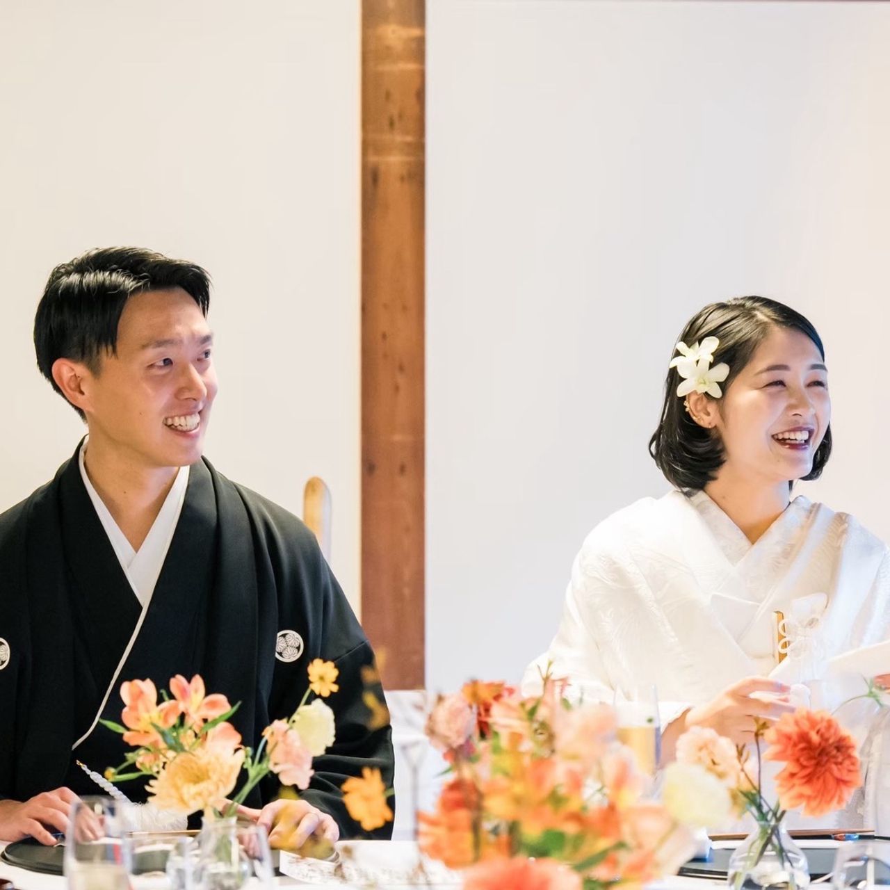 披露宴パーティのカバー写真