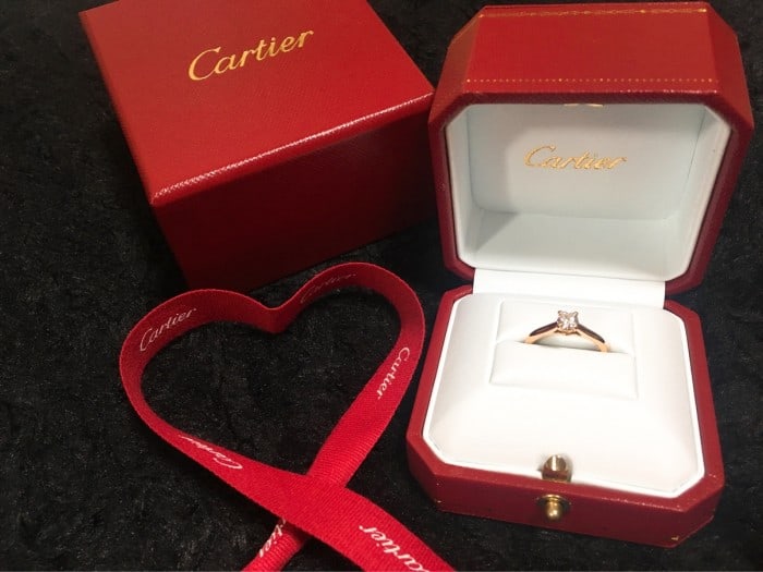 Cartier ソリテール1895 婚約指輪 0.33ct jornaldoabcpaulista.com.br