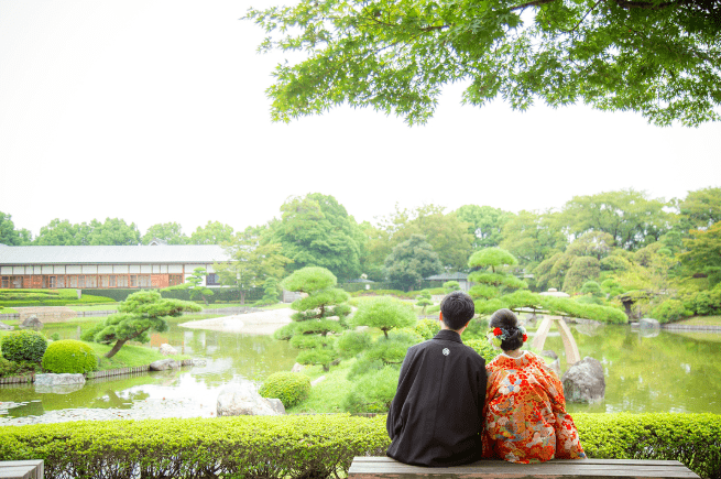 庭園のあるオススメ結婚式場♡東京版のカバー写真 0.6641221374045801