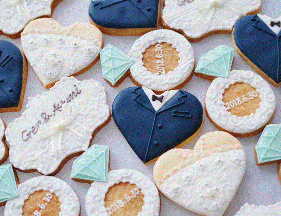 アイシングクッキーをプチギフトに♡結婚式におすすめデザイン10選のカバー写真 0.768993839835729