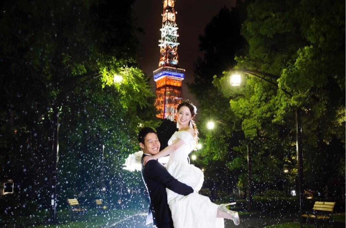 東京タワーでドラマチックに 参考にしたいおすすめショット10選 結婚式準備はウェディングニュース