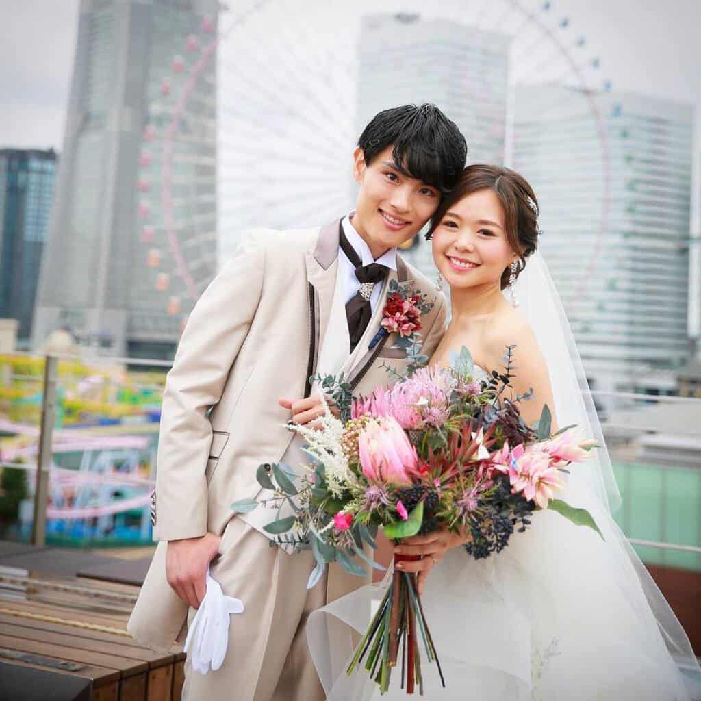 結婚式場をグランドオリエンタル みなとみらいに決めた理由！迷った式場はどこ？wedyu_maさんにインタビュー♡のカバー写真 1