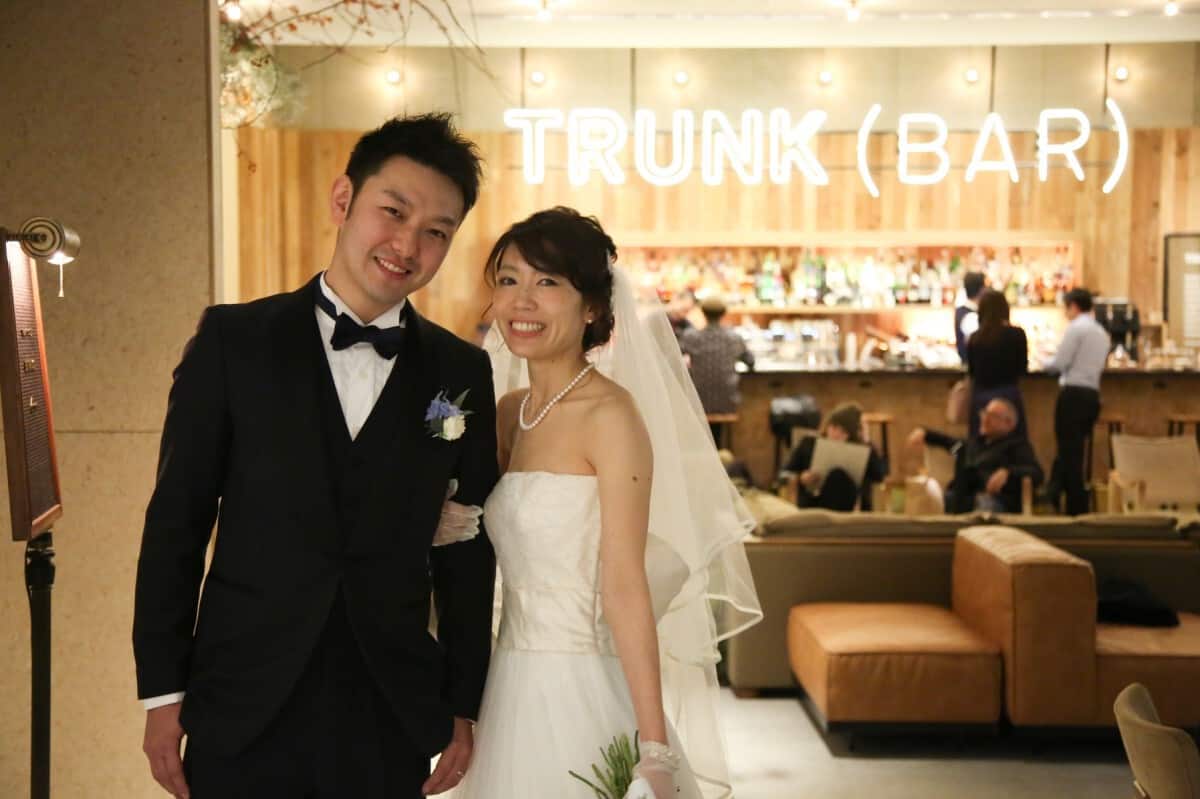 結婚式場をTRUNK HOTELに決めた理由！迷った式場はどこ？1111_weddingさんにインタビュー♡のカバー写真 0.6658333333333334