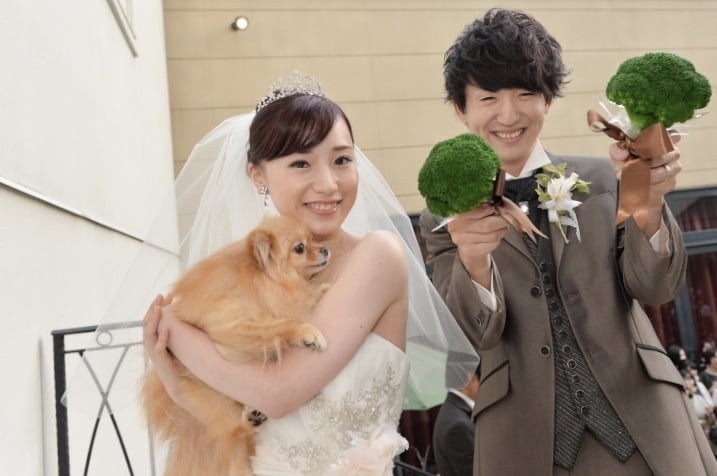 大好きな愛犬も一緒に♡ワンちゃんも参加できるおすすめ演出＊のカバー写真 0.6638772663877266