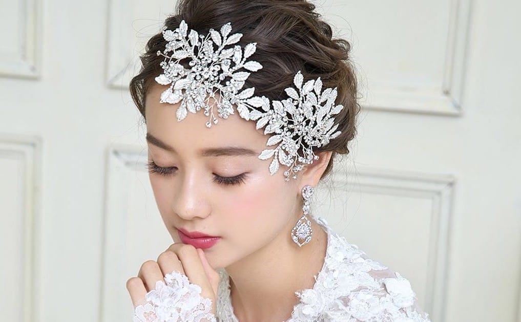 ❀Tティアラウェディングヘアアクセサリー ブライダル ヘッドドレス結婚式 髪飾り 通販