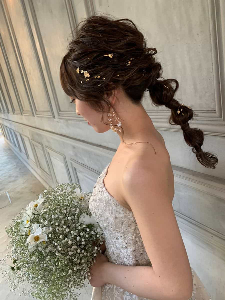 定期入れの 豪華 ブライダル 結婚式 かんざし ヘアアクセサリー ウェディング