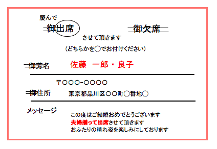 連名で結婚式の招待状をもらったら 返信マナーやメッセージの書き方を解説 ウェディングニュース