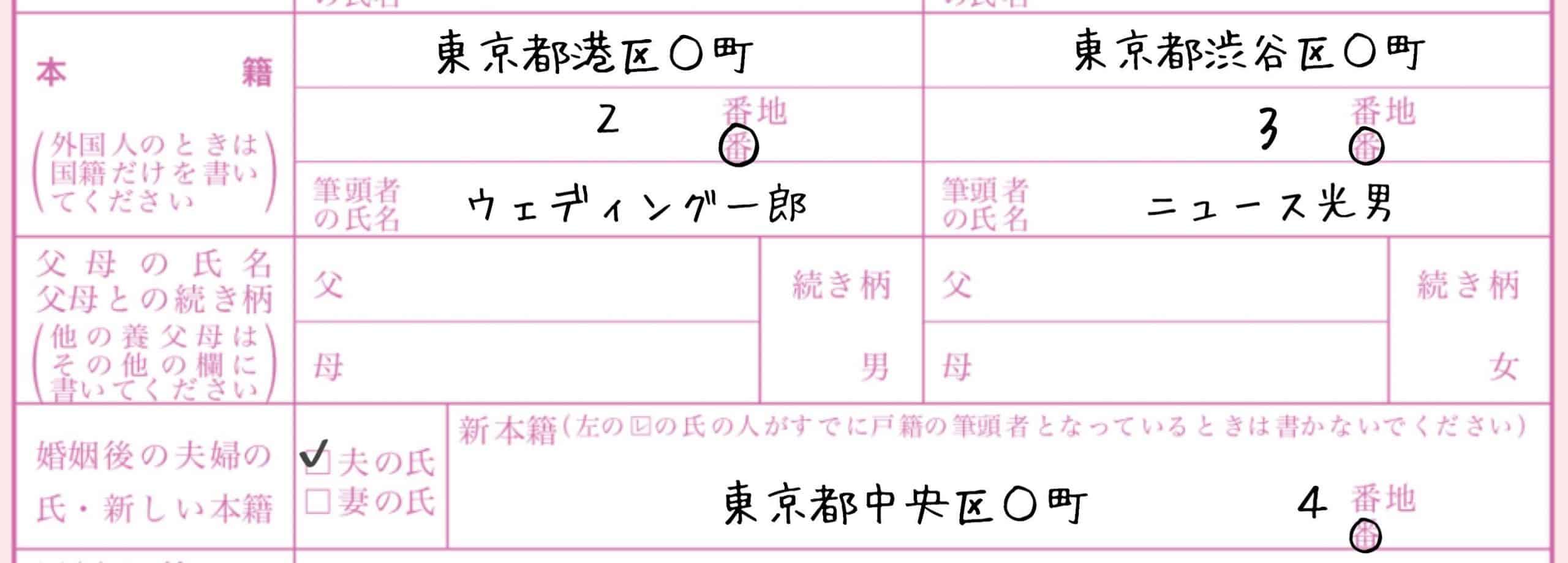 婚姻届の 本籍の書き方 とは 新しい本籍を決める際の注意点などを徹底解説 結婚式準備はウェディングニュース