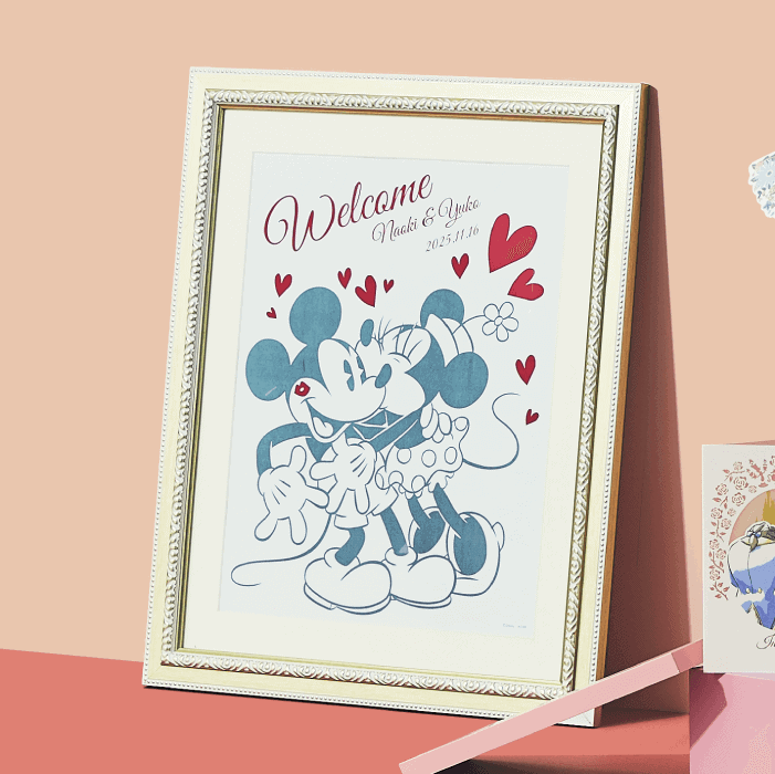 ディズニーキャラクター ウェディングアイテム まとめ 招待状から引出物までfitauで全部揃う 結婚式準備はウェディングニュース