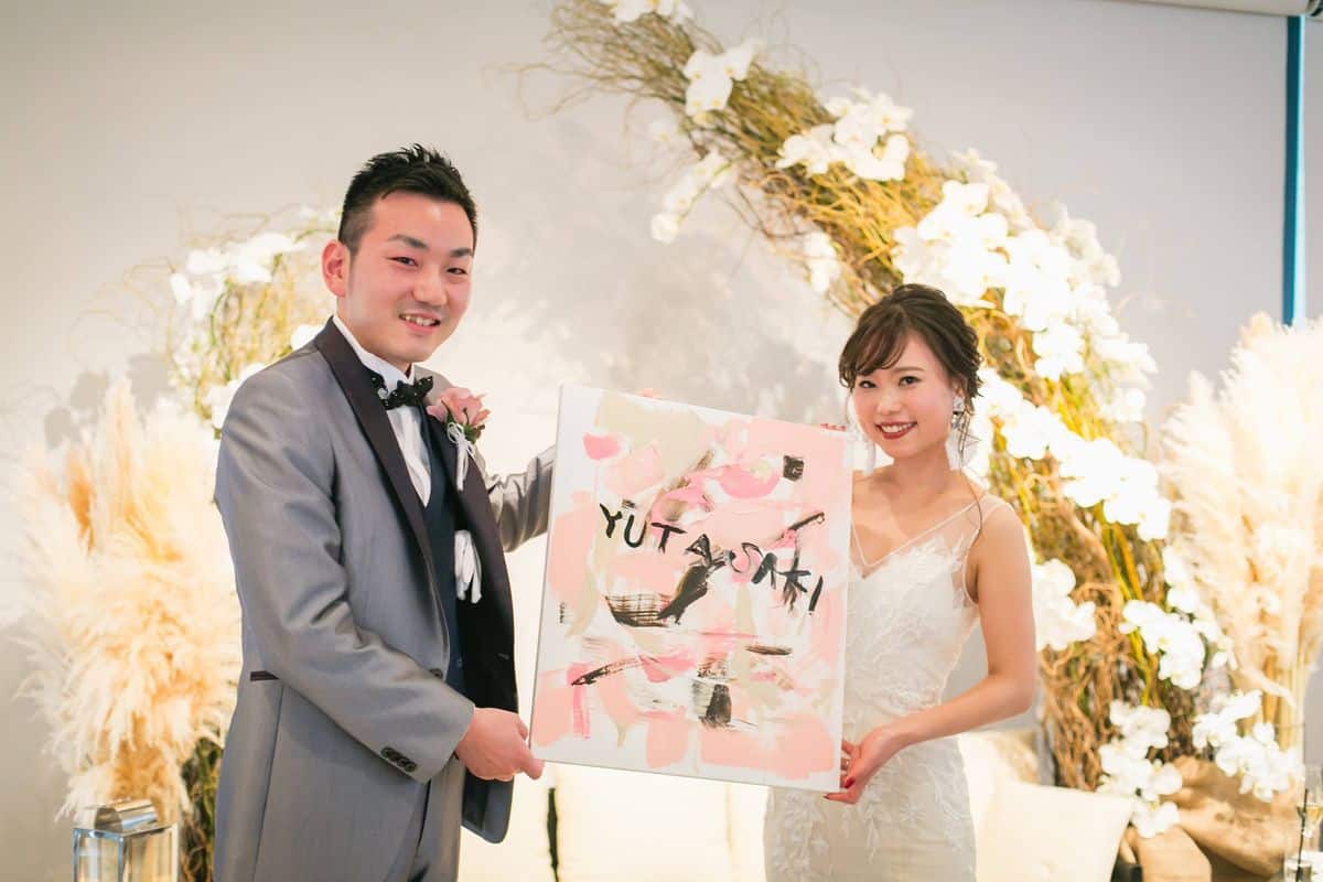 最新演出『ウェディングキャンバス』って知ってる？ゲストと作る結婚証明書♡のカバー写真 0.6666666666666666