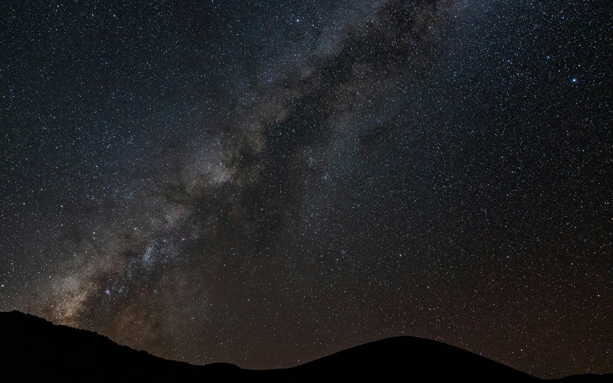 マウナケア山の星空