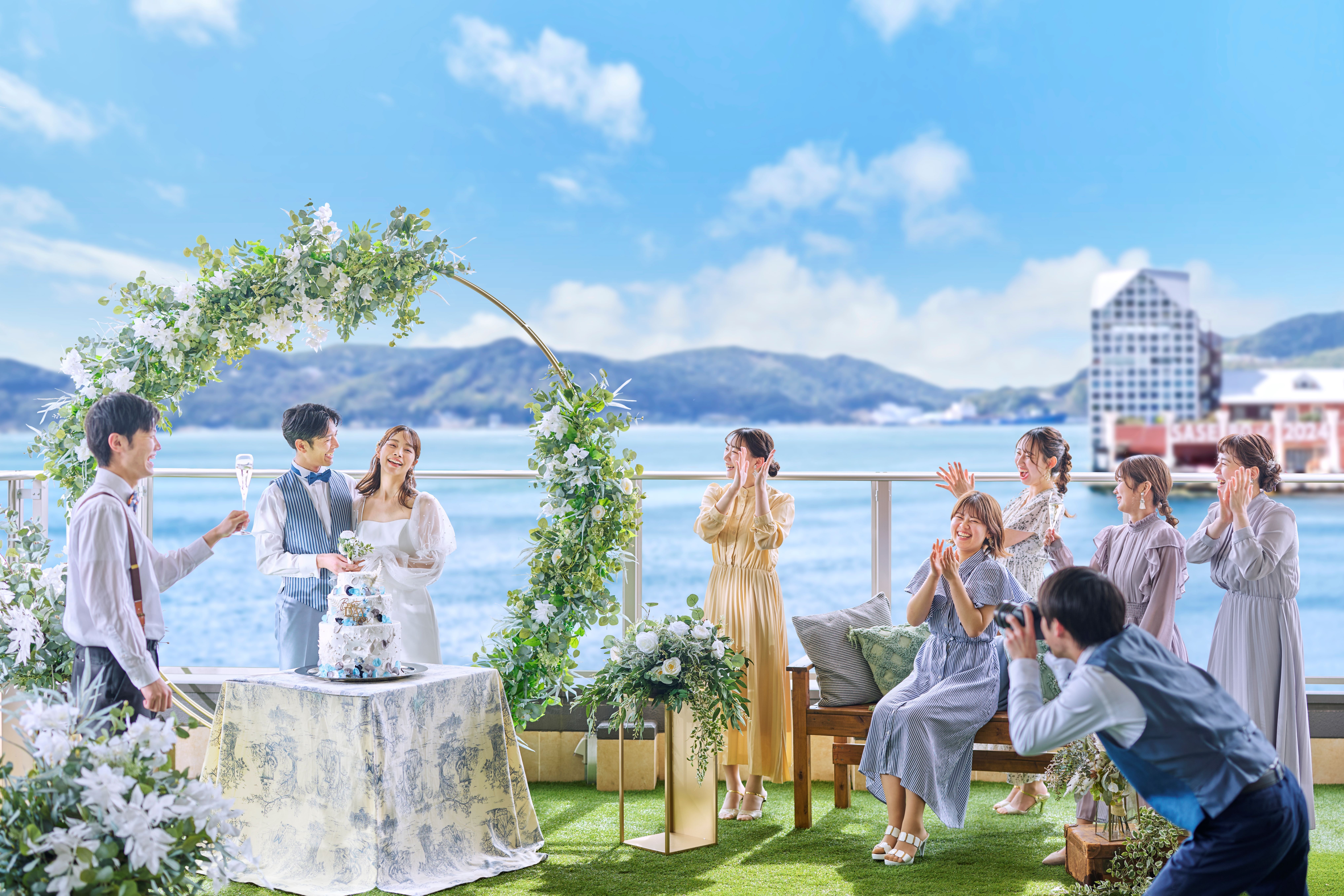 ハーバーテラス佐世保迎賓館で結婚式 - ウェディングニュース