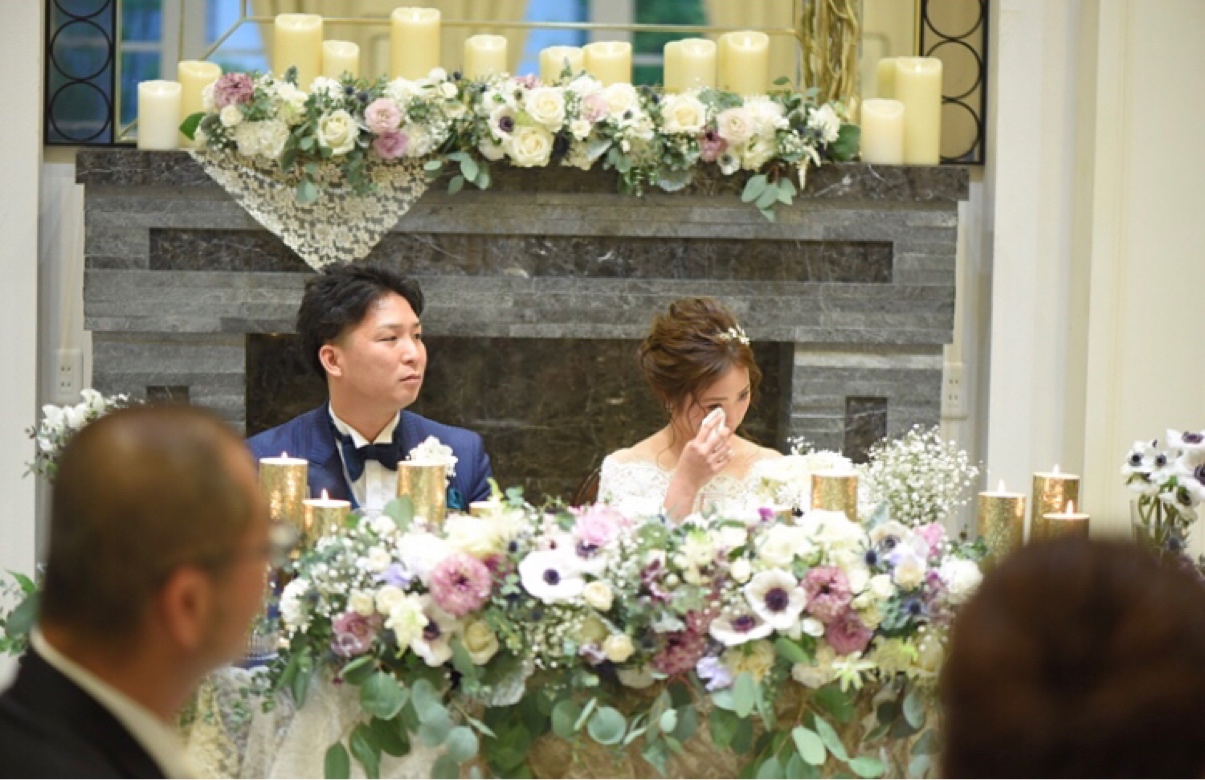 披露宴会場 演出の実例写真 枚 アーフェリーク迎賓館 博多 結婚式場探しはウェディングニュース