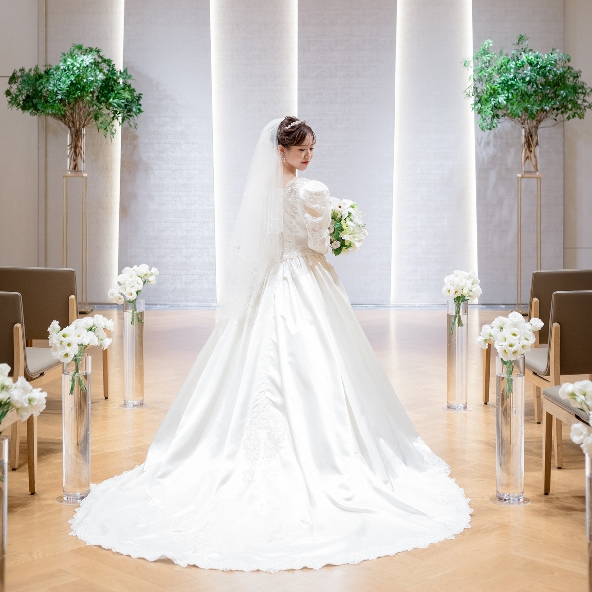 先輩花嫁Saito Seino Shioriさんのドレスのアルバム写真まとめ